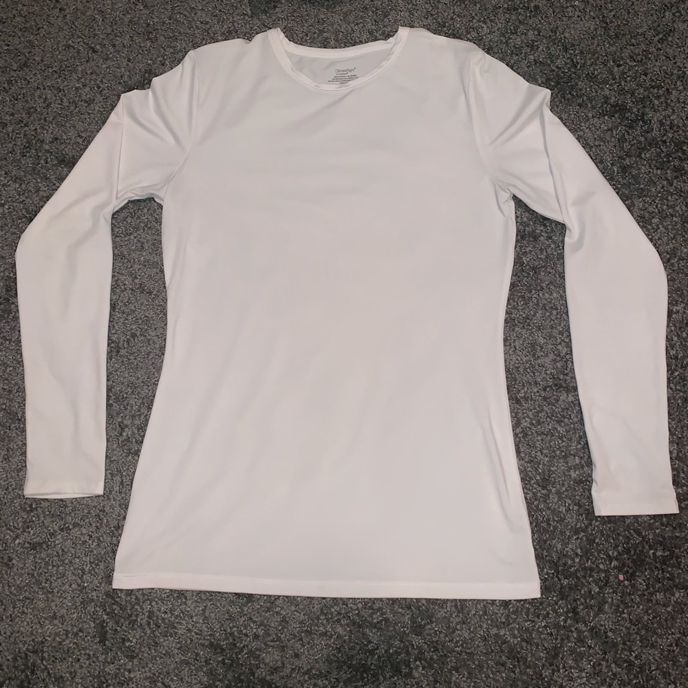 Black and White Athletic Spandex Muscle Shirts